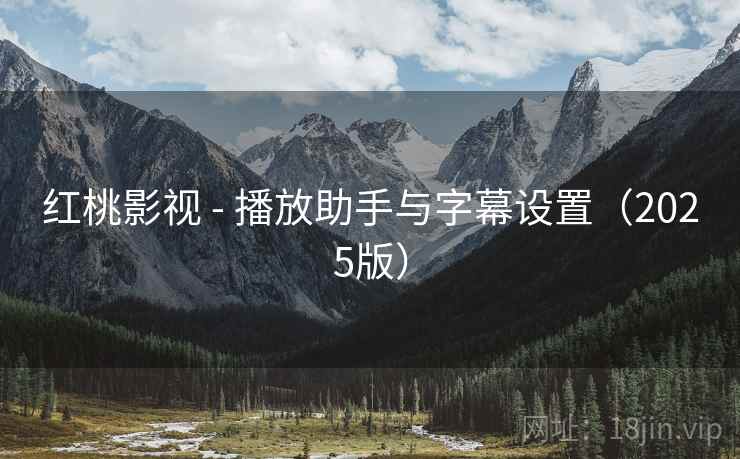 红桃影视 - 播放助手与字幕设置（2025版）